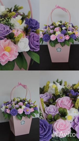 Букеты из мыла ручной работы