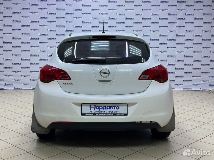 Opel Astra 1.6 AT, 2012, 229 000 км