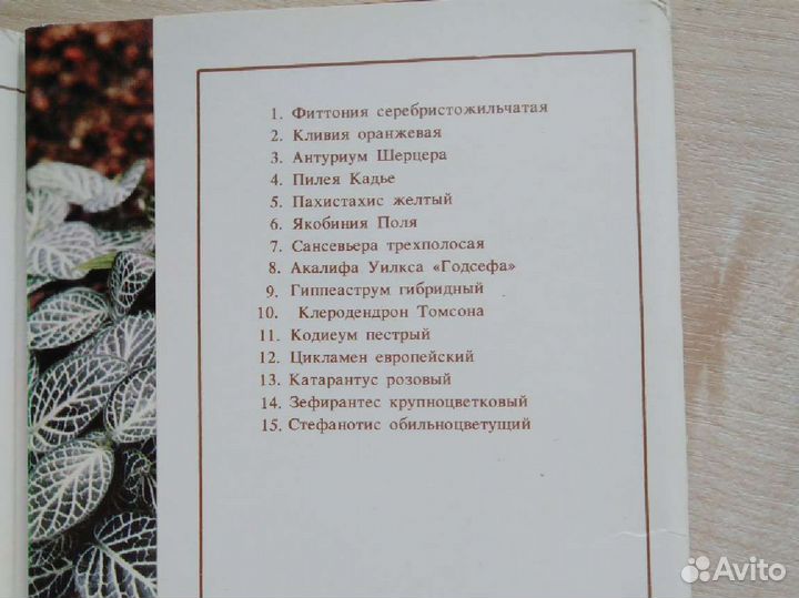 Наборы открыток СССР Растения и животные