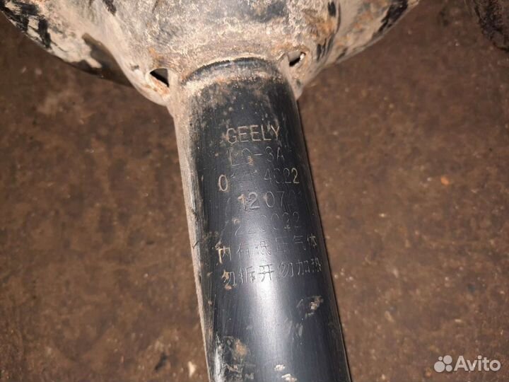 Стойка передняя пружина geely mk cross