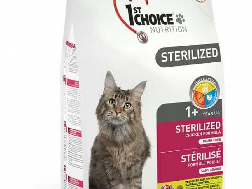 Сухой корм для кошек 1st choice Sterilized