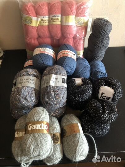 Пряжа разная