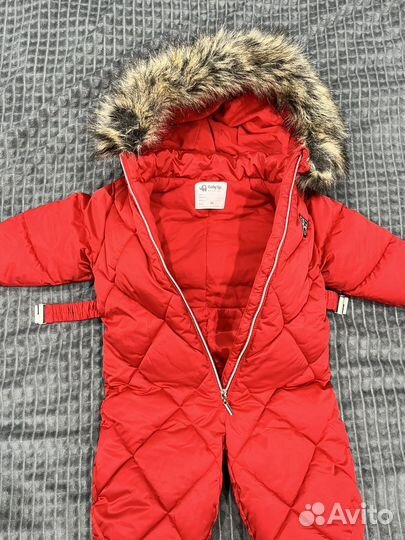 Зимний комбинезон для девочки 86 размер