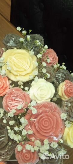 Молд силиконовый цветы