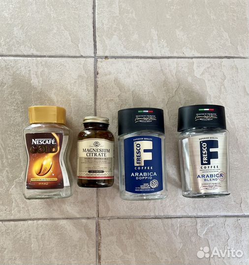 Стеклянные Банки с винтовыми крышками