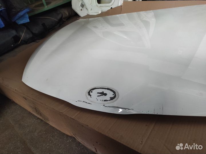 Капот на kia rio 4