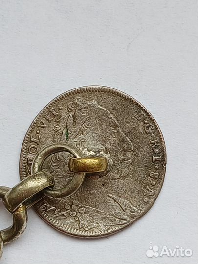 Антикварная цепочка к часам