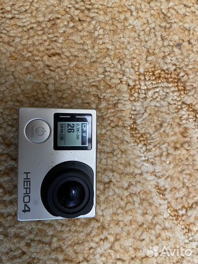 Экшн камера GoPro Hero 4 silver