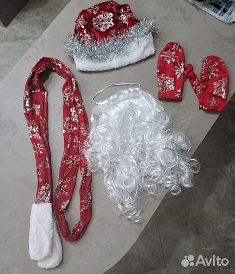 Костюм деда мороза рост 152