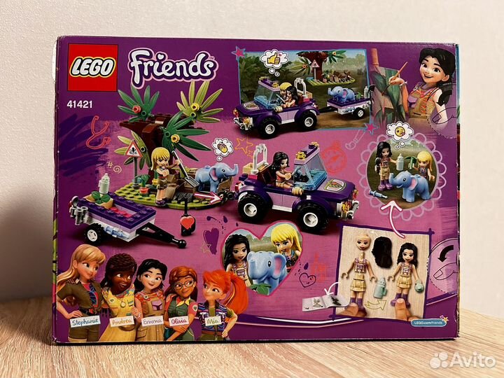 Конструктор lego Friends Джунгли, 41421