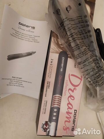 Выпрямитель для волос новый polaris phs 2512kt