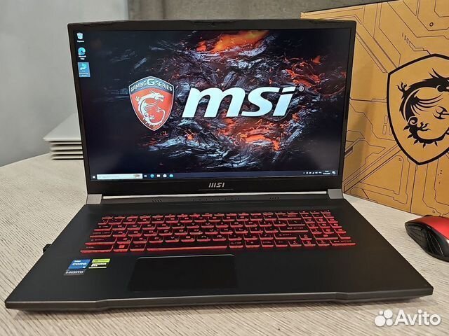 Новый MSI Katana 17 i5-11260 16Gb/512SSD/8Gb Чек