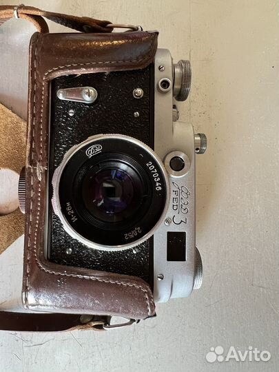 Пленочный фотоаппарат фэд 3