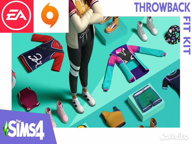 The Sims 4 Throwback Fit Kit (Origin/EA App)
