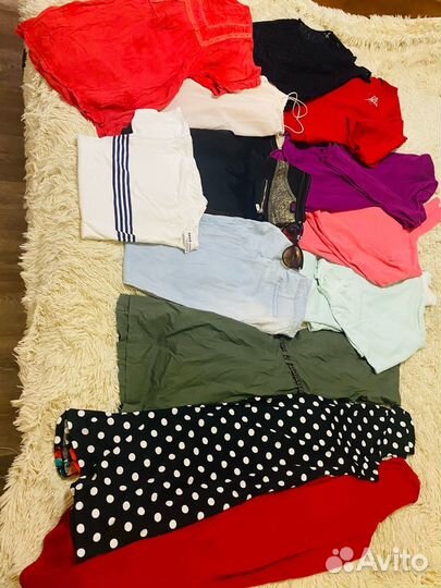 46-48 пакет вещей цена за всё 15 одежда на девушку