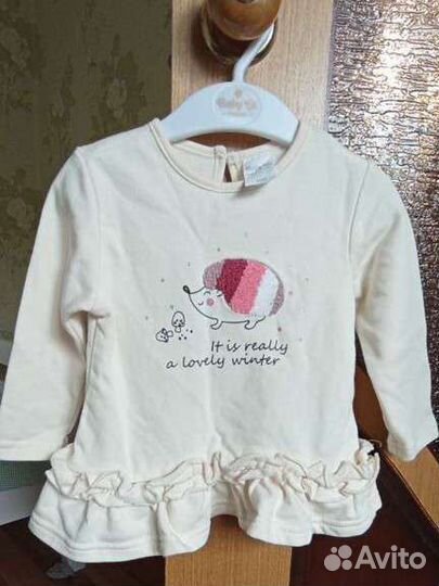 Вещи пакетом на девочку 80