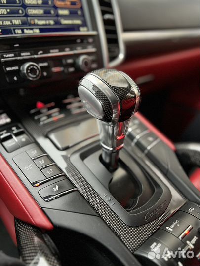 Карбоновая ручка АКПП Porsche Cayenne 958
