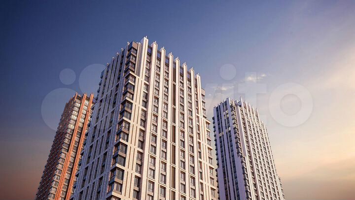 2-к. квартира, 63 м², 4/27 эт.