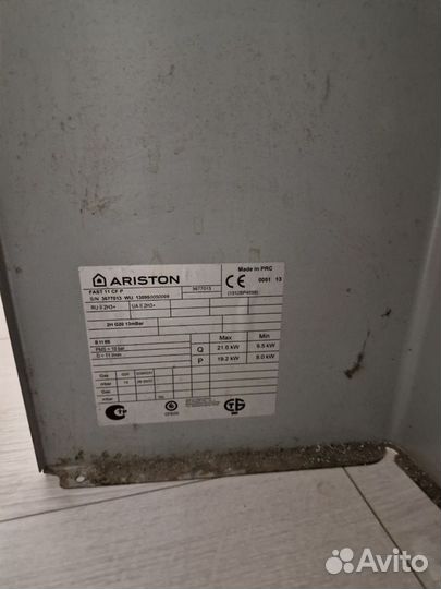 Газовый котел Ariston fast 11 cf p бу