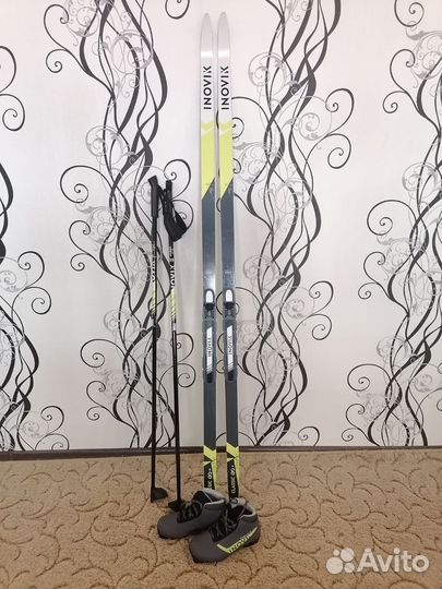 Беговые лыжи с ботинками