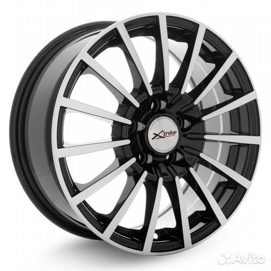 R15 5x114,3 6,5J ET38 D67,1 X'trike X-106 BK/FP