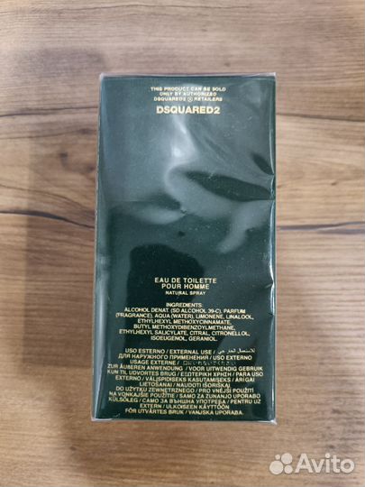 Новая туалетная вода Dsquared2 Green Wood (100мл)