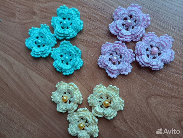Наборы из 3 цветочков