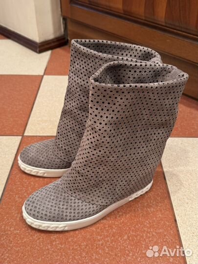 Полусапоги демисезонные Casadei 39 (оригинал)