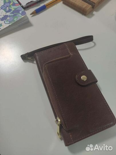 Чехол - книжка на Xiaomi mi 9 Lite с карманами