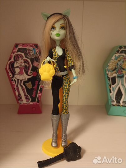 Куклы monster high фрэнки, клодин, китти и др