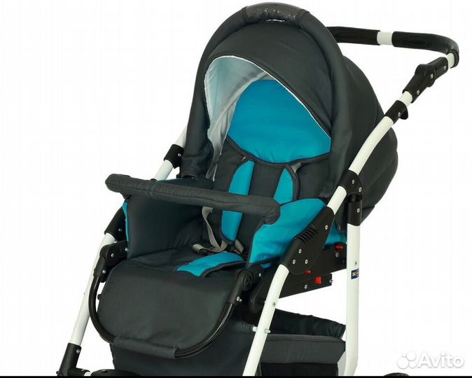 Коляска новая прогулочная Geoby для двойни