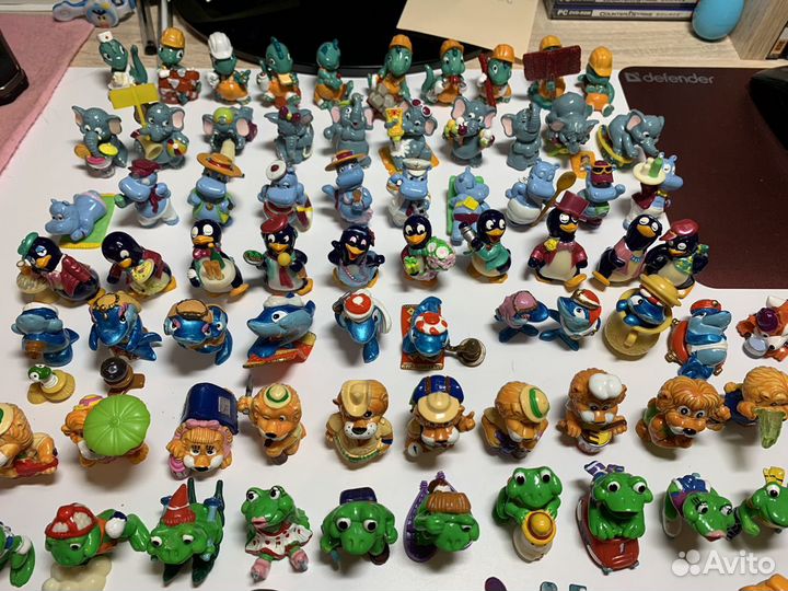 Коллекция фигурок из киндер сюрприза
