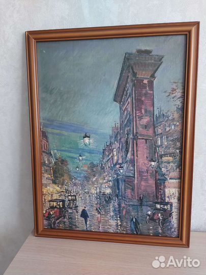 Картина Коровин К.А. Париж Сен-Дени