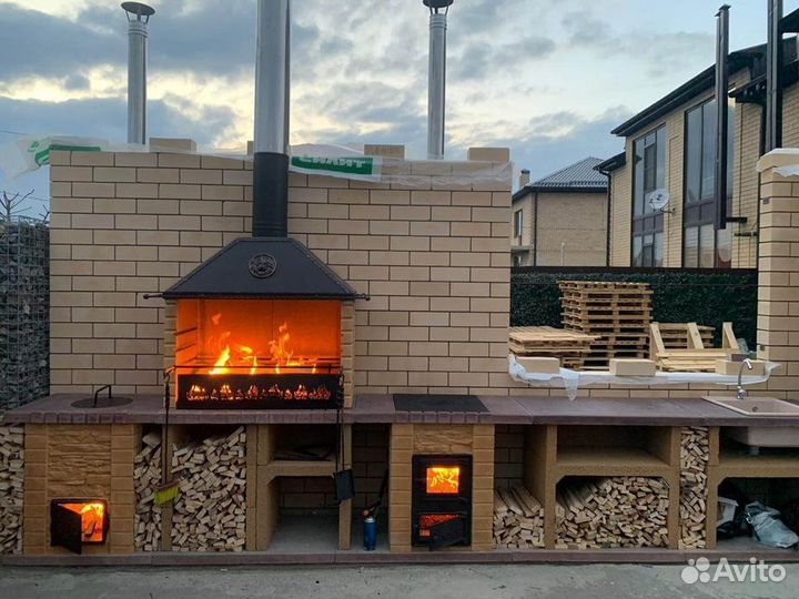 Печь Царь для зоны барбекю с доставкой