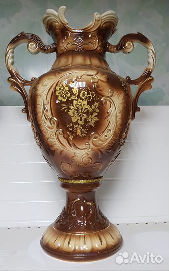 Ваза напольная керамическая