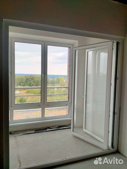 Поворотно-раздвижная перегородка