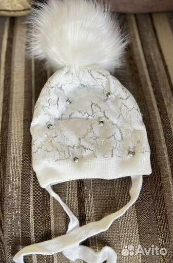 Зимняя шапка для девочки