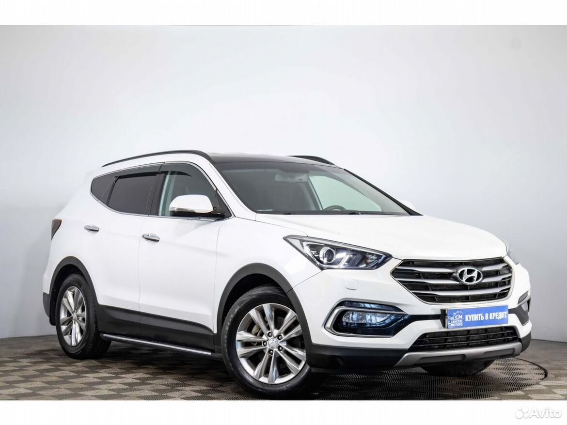 Hyundai Santa Fe 2.4 AT, 2017, 231 000 км