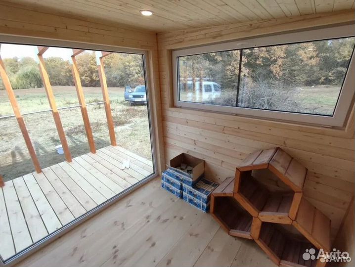 Баня в стиле Лофт 7х4,5 BA-6724