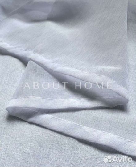 Готовый тюль под лён 400 на 260 см