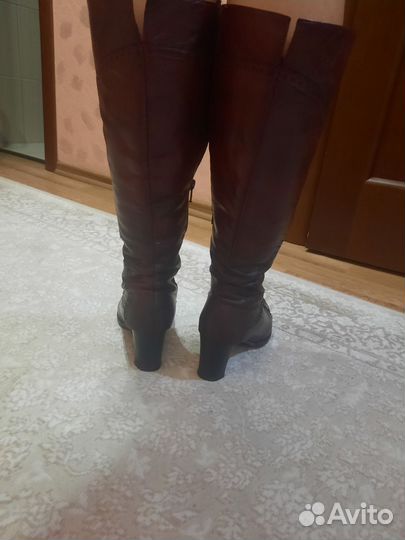 Сапоги женские натуральная кожа