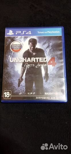 Игра PS4 Uncharted 4: Путь вора