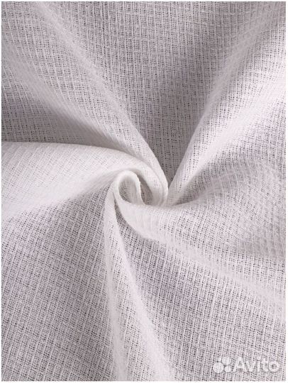 Вафельное полотно отбеленное 80 см*160 гр, 50 м