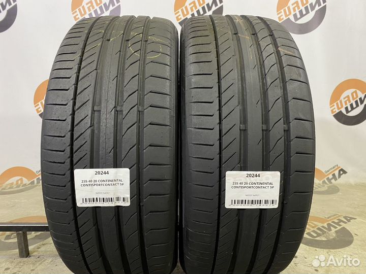 Continental ContiSportContact 5P 235/40 R20