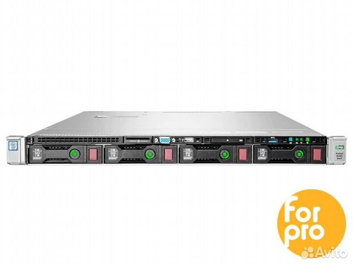 Сервер HP DL360 Gen9 4LFF P440 2xE5-2660v3 96GB