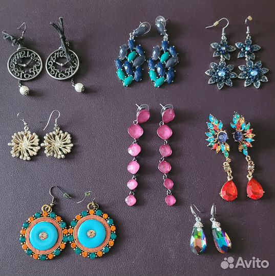Серьги бижутерия