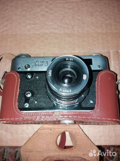 Фотоаппарат ссср,Смена 8 М,фэд-3,Вспышка