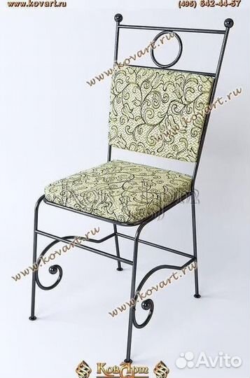 Барные стулья кованые фото. арт: Y401