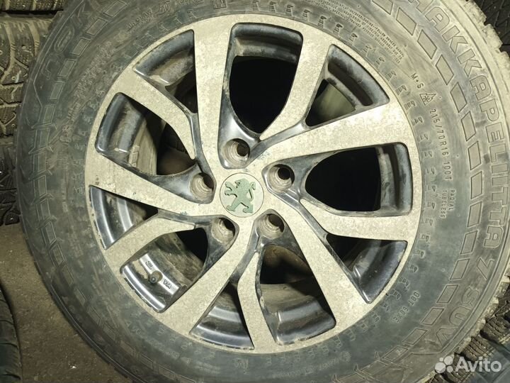 Комплект литых дисков Peugeot