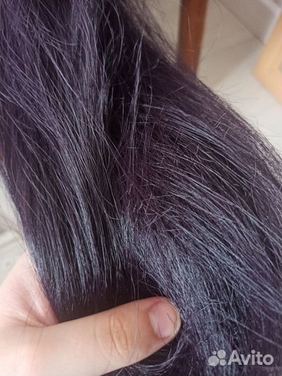 Парик фиолетовый